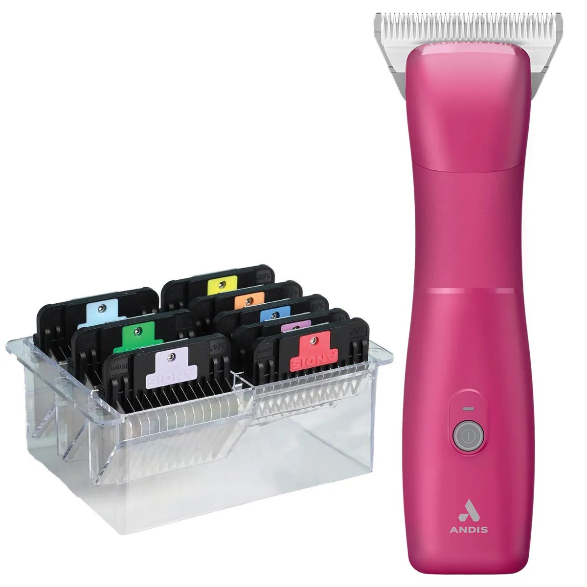 (image for) Andis Pink eMERGE Corded/Cordless Clipper Bundle